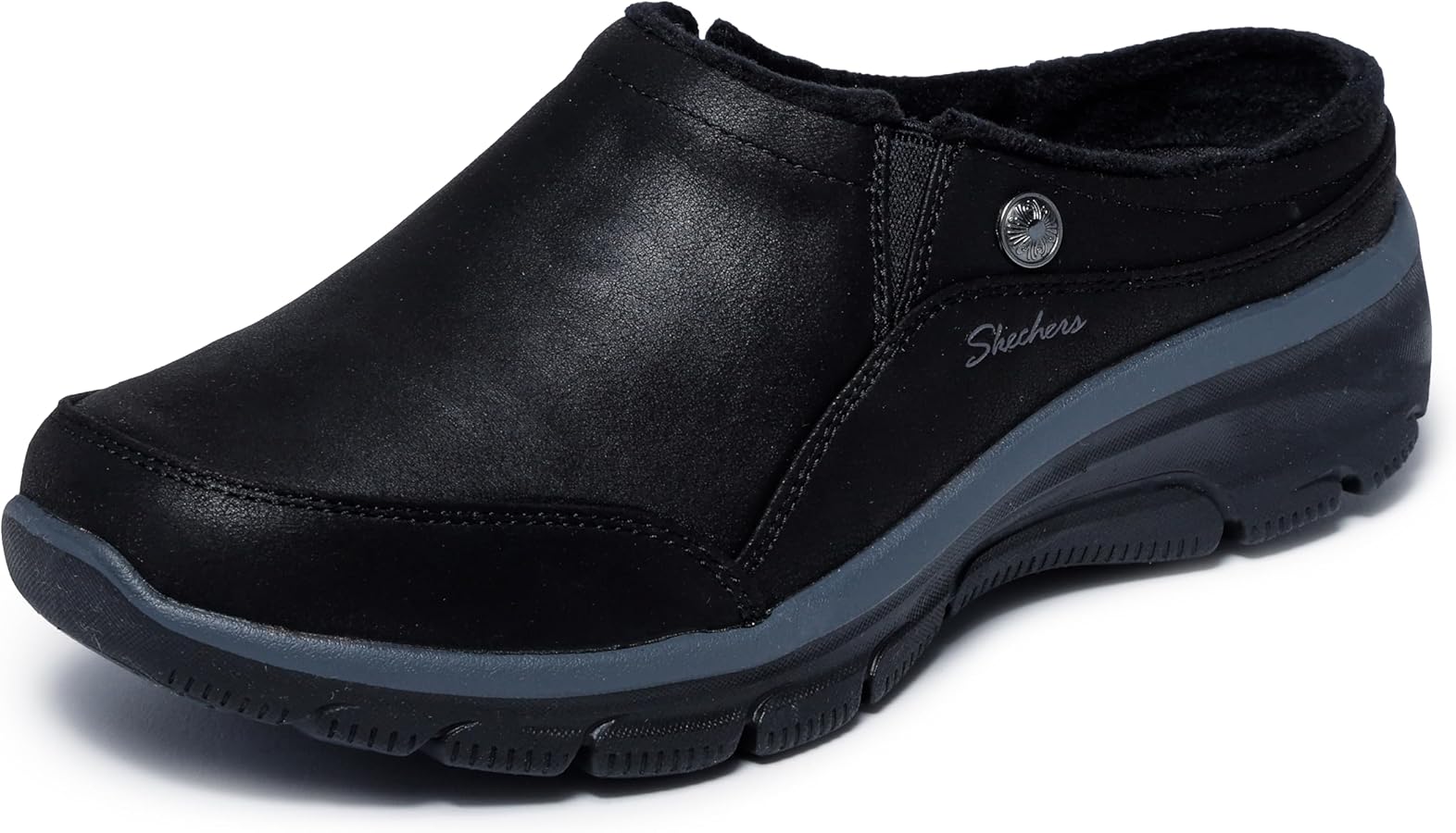 latte620　レディース　BLK S Amazon.com | Skechers Women's Easy Going-Latte 2 Open Back Sneaker